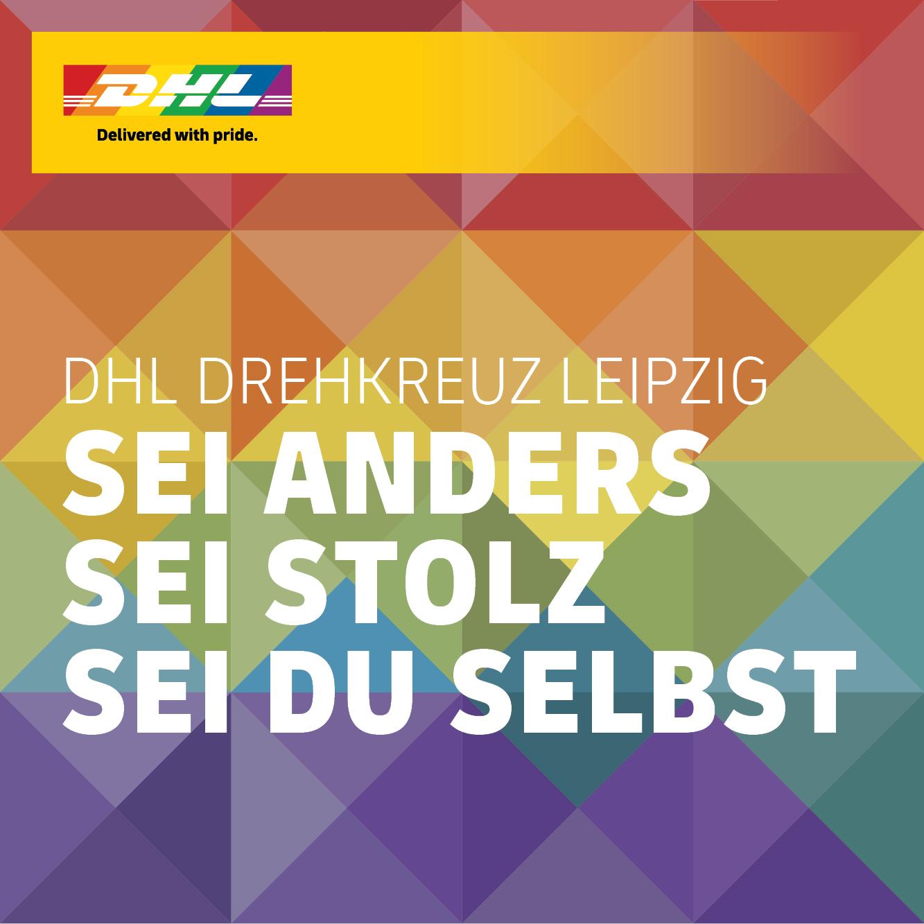 Anzeige des DHL Drehkreuz Leipzig
